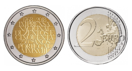 250º Aniversário - Imprensa Nacional UC#105